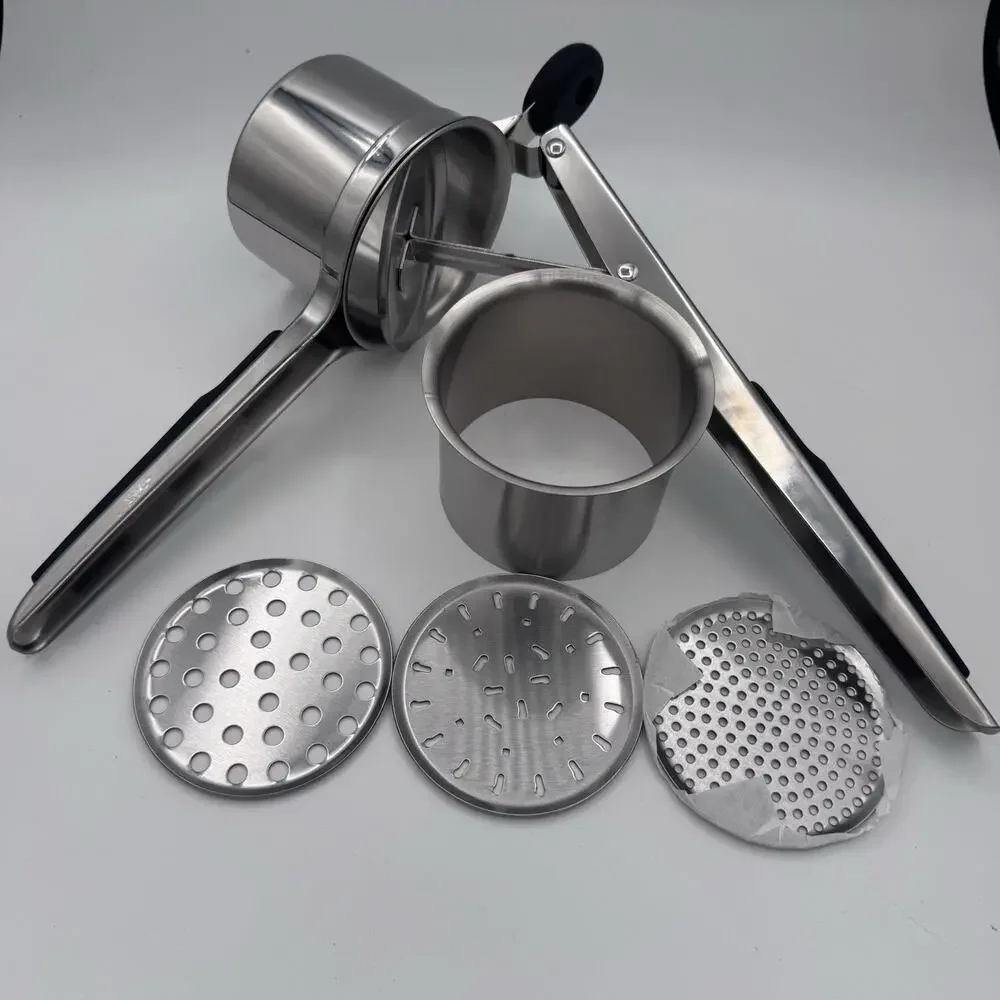 Prioritychef Large 15Oz Potato Ricer, Heavy Duty Stainless Steel Potato Masher